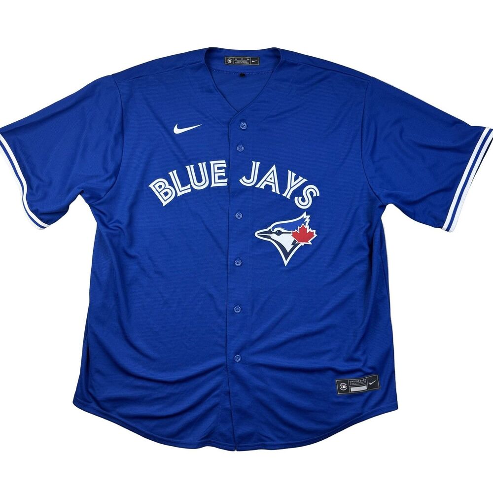 Nike Toronto Blue Jays Jersey Men's XXL Blue MLB Lightweight Breathable